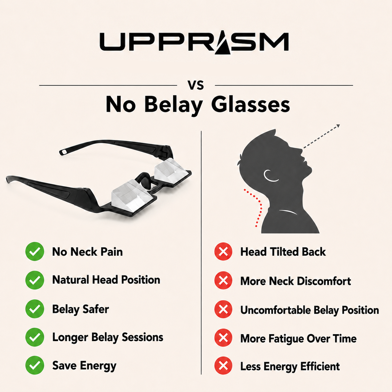 UPPRISM - Belay Glasses + Free Gifts