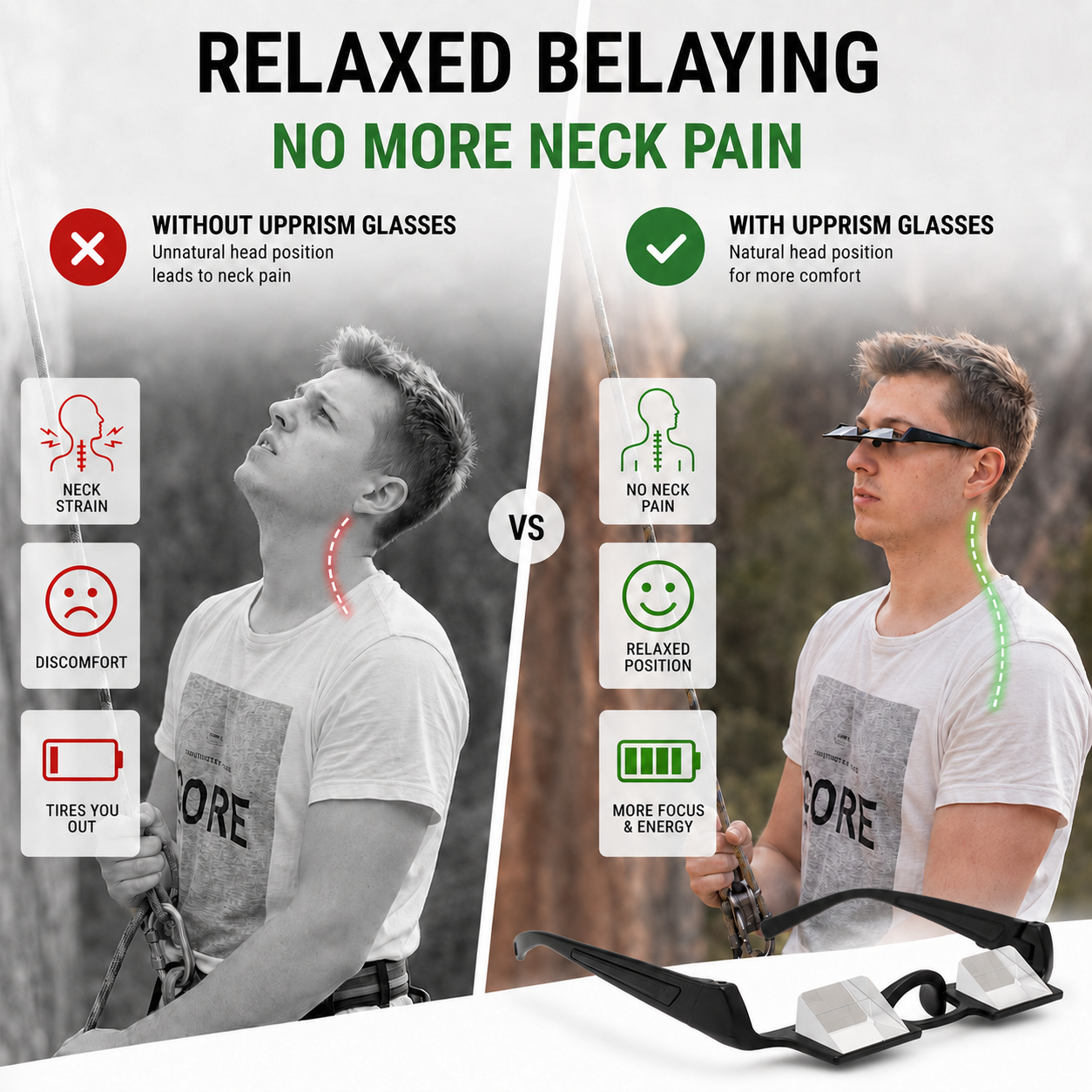 UPPRISM - Belay Glasses + Free Gifts